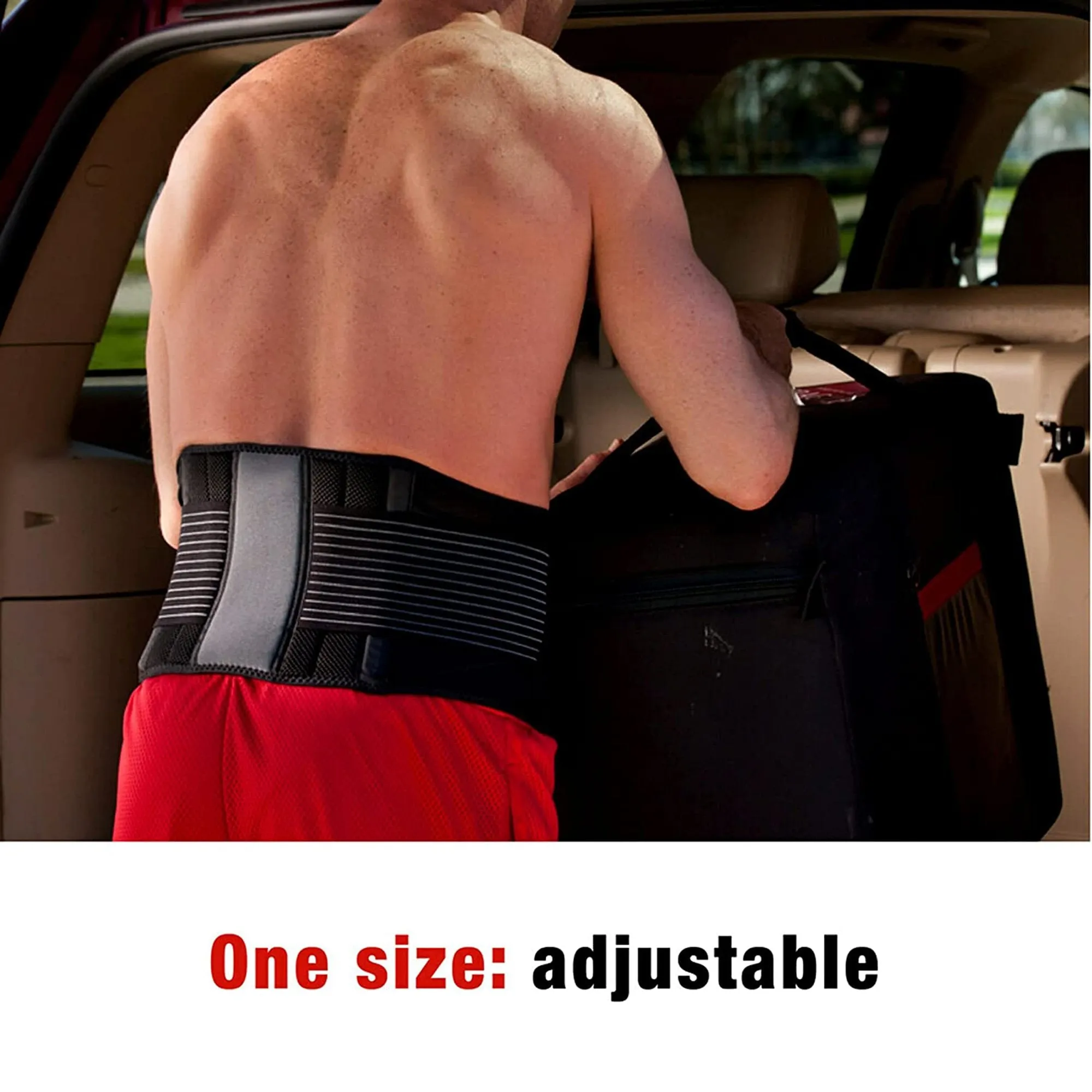 3M™ Ace™ Back Brace, Adult, One Size Fits Most, 1 Each