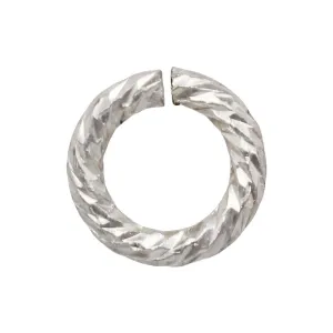 4mm 20gauge Sparkle Open Jump Rings