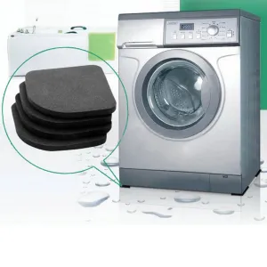 4pcs Stand Shock Pads Anti-Vibration Non-slip Mats For A Washing Machine Refrigerator