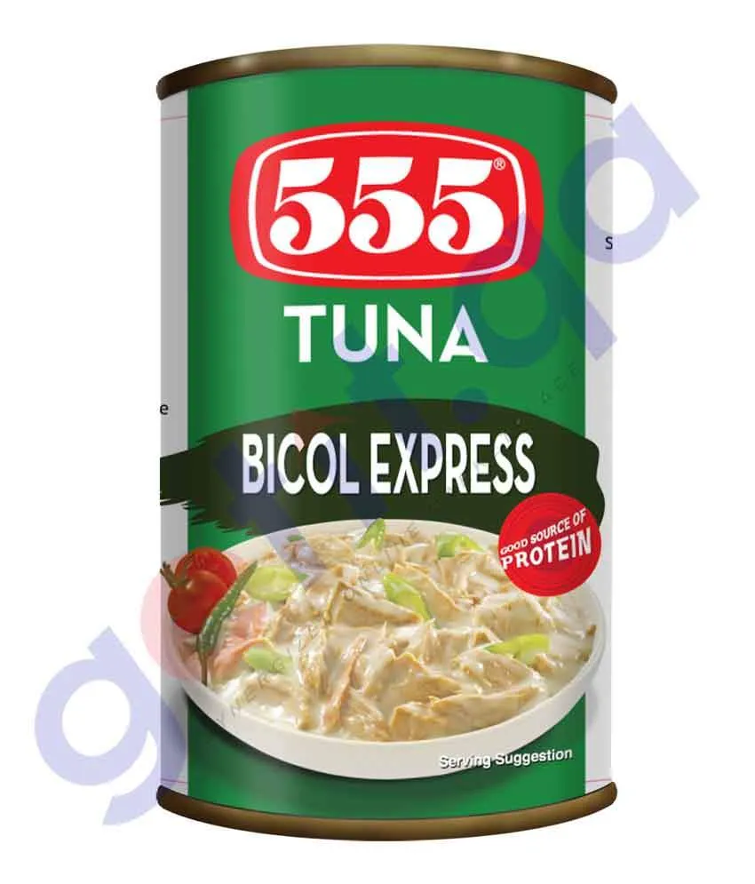 555 TUNA - BICOL EXPRESS  - 155GM