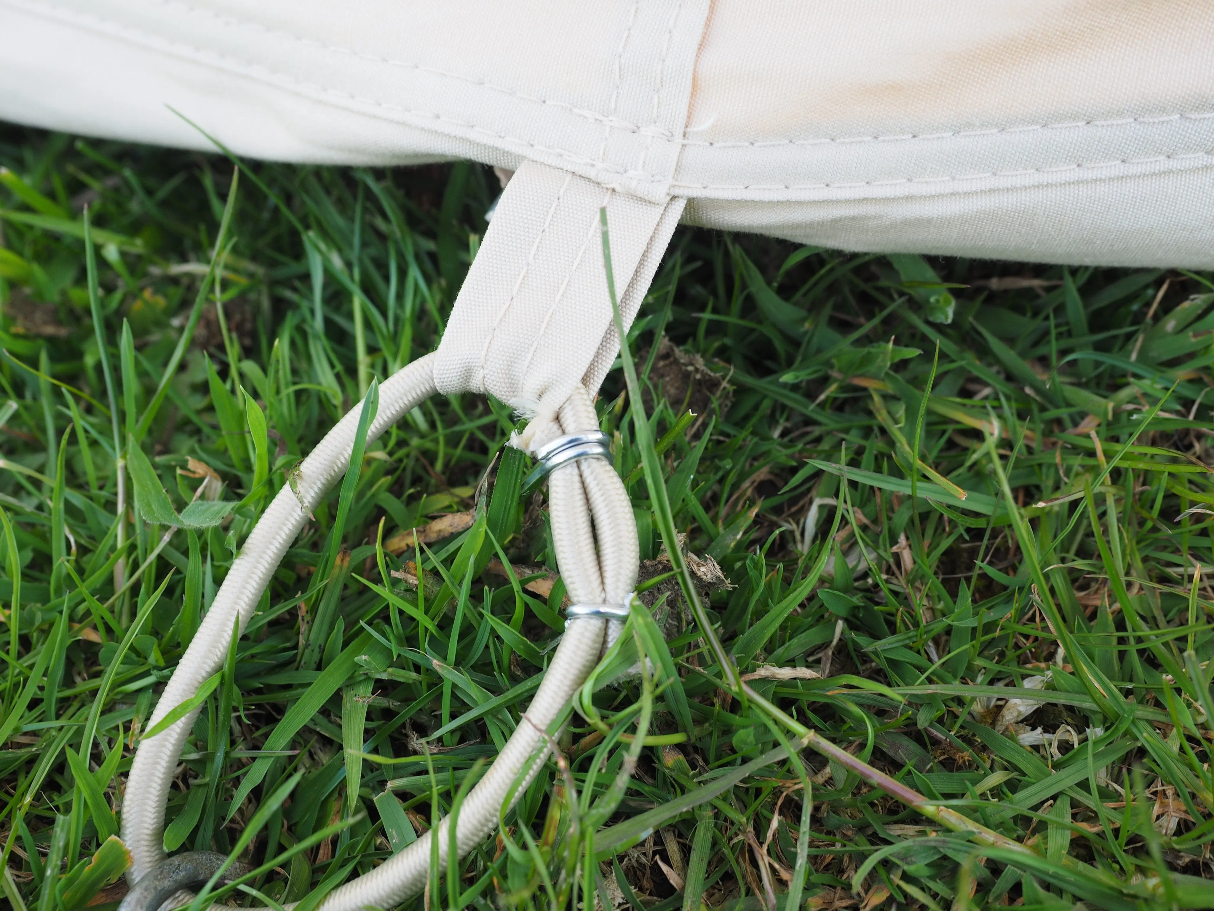 5m Bell Tent 285gsm 100% Natural Canvas | Twin Door