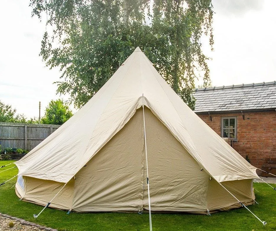 5m Bell Tent 'Pro' 360gsm 100% Proban© Flame Resistant Canvas