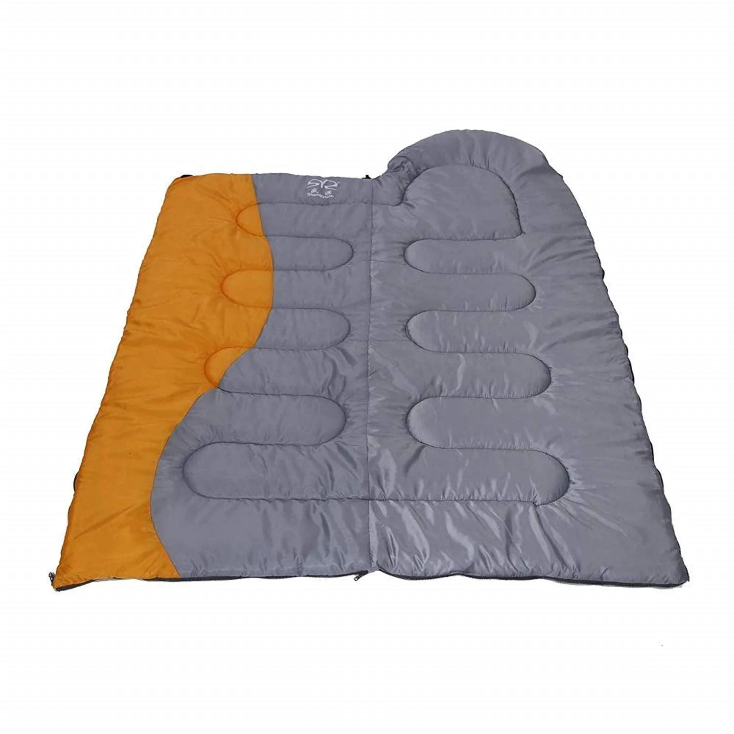 Adult 3 Season Outdoor Envelope Sleeping Bag Lightweight Portable for Camping