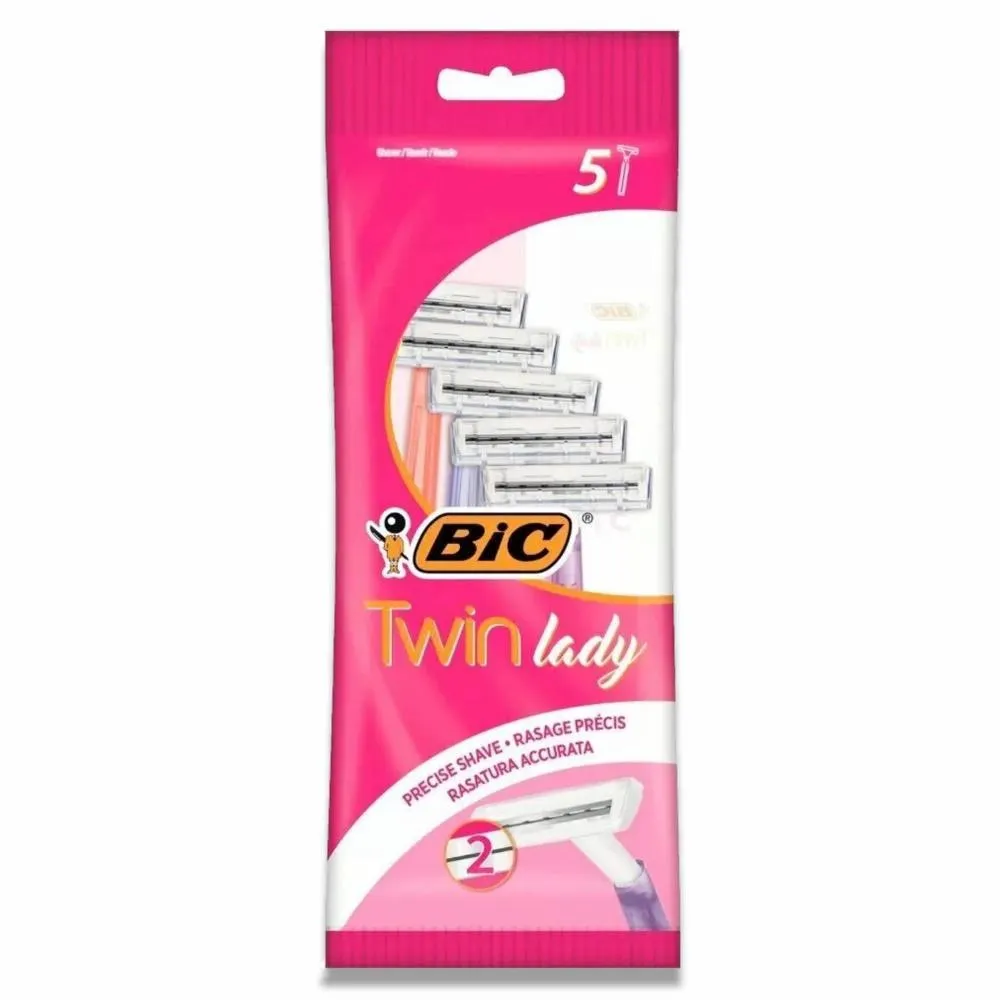 Bic - Twin Lady Precise Shave - 5 Ct Each - 20 Pack