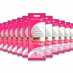 Bic - Twin Lady Precise Shave - 5 Ct Each - 20 Pack