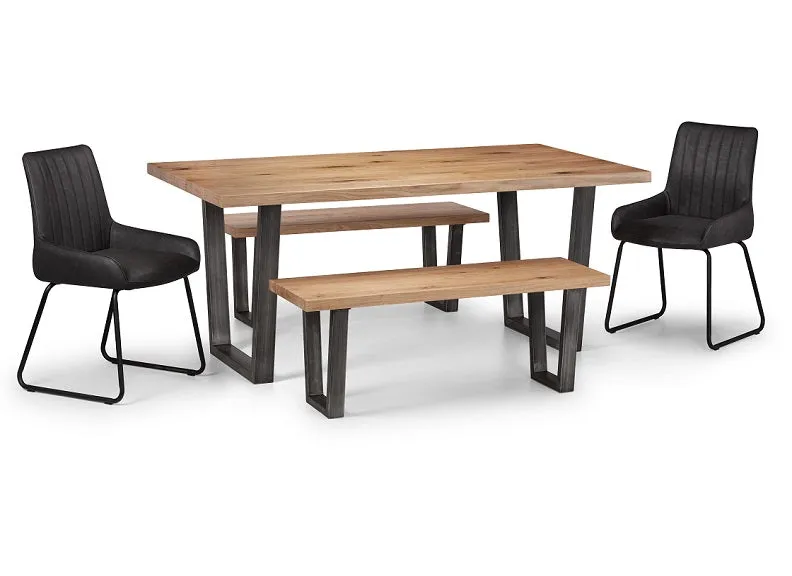 Brooklyn Dining Set W/Soho Chairs