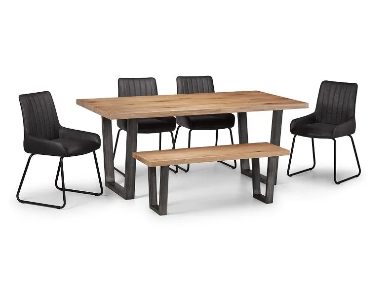 Brooklyn Dining Set W/Soho Chairs