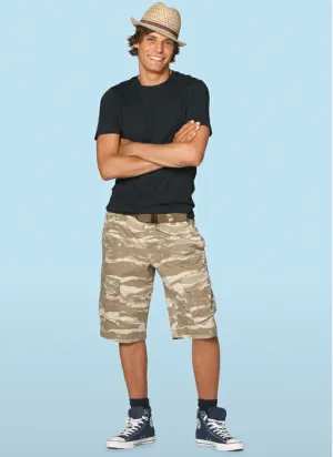 Burda 7381 Mens' Shorts Pattern