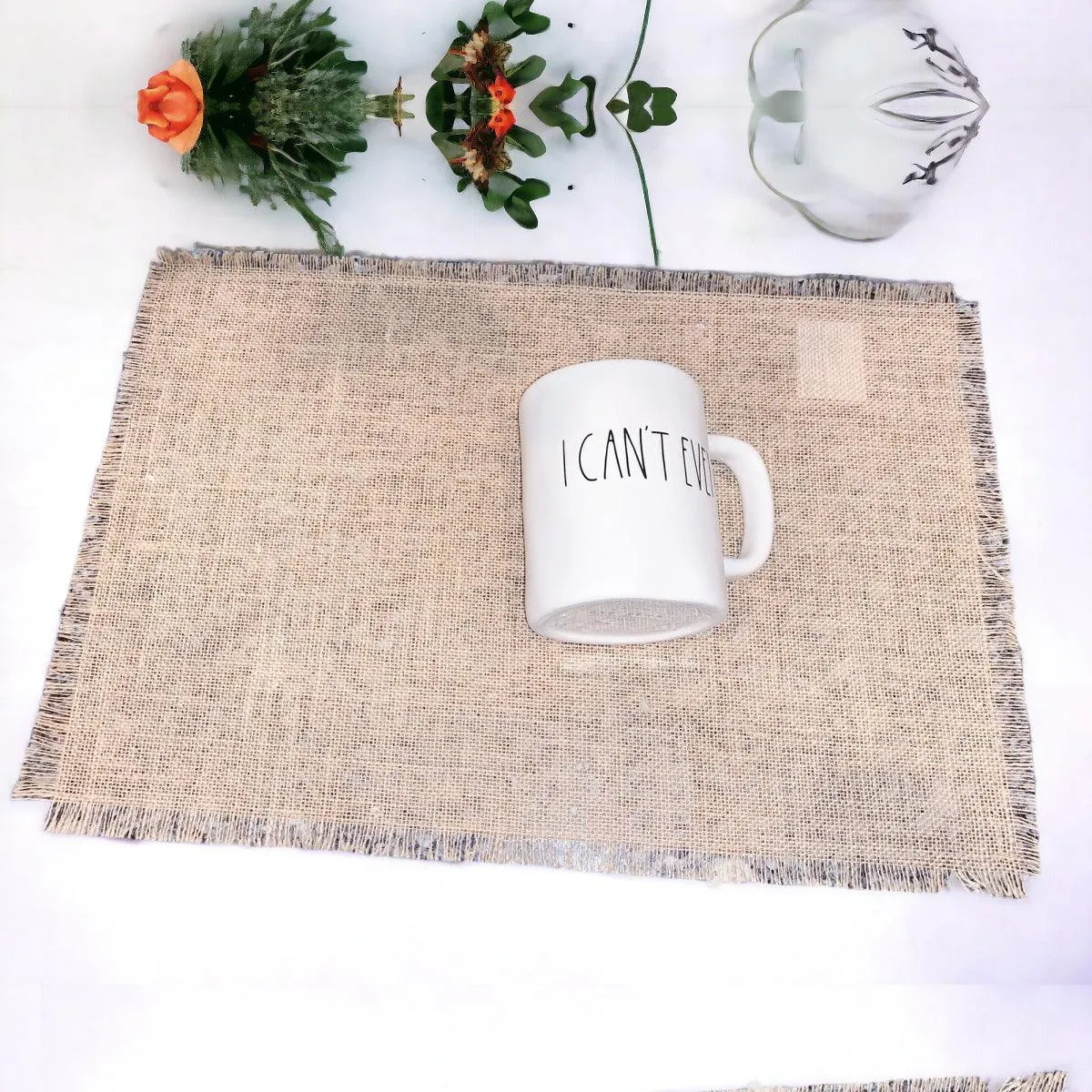 Burlap Place Mats