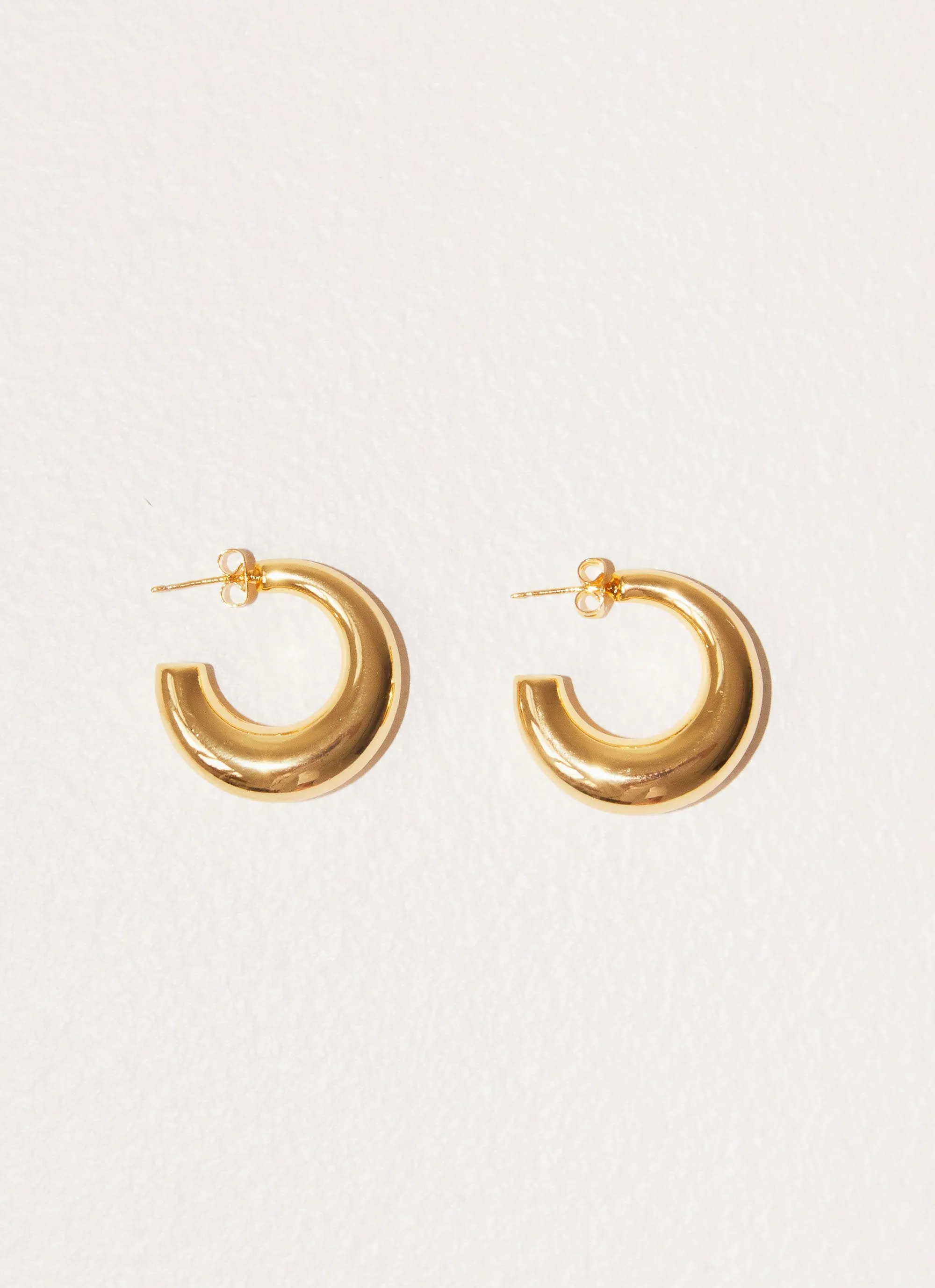 Calisse Hoop Earrings - Gold