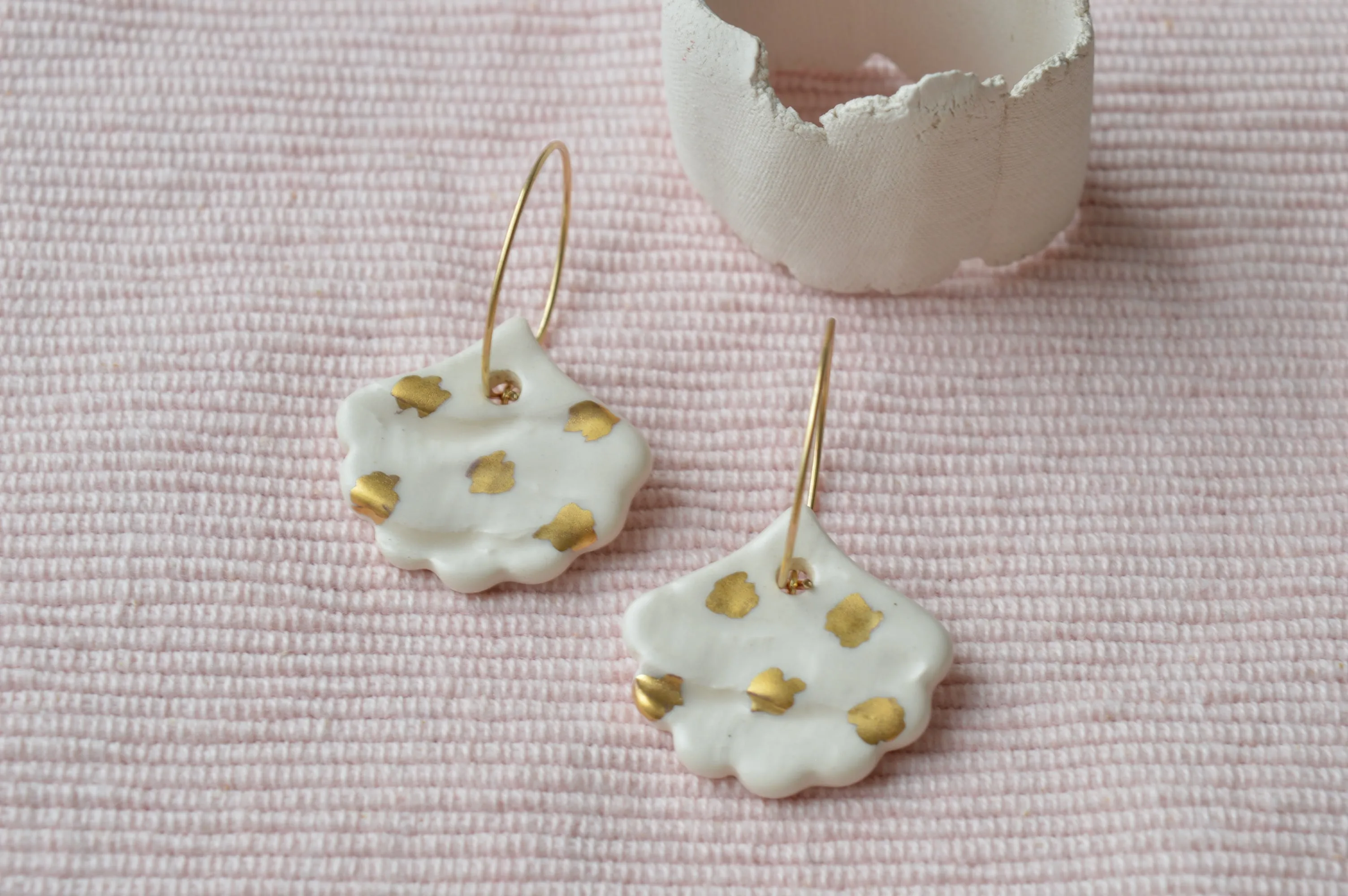 Ceramic Earrings No. 36