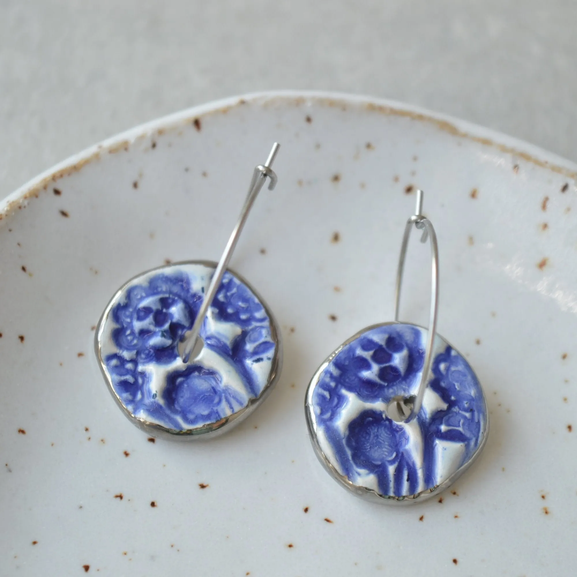 Ceramic Earrings No. 37