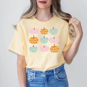 Cheerful Pumpkin Graphic Tee