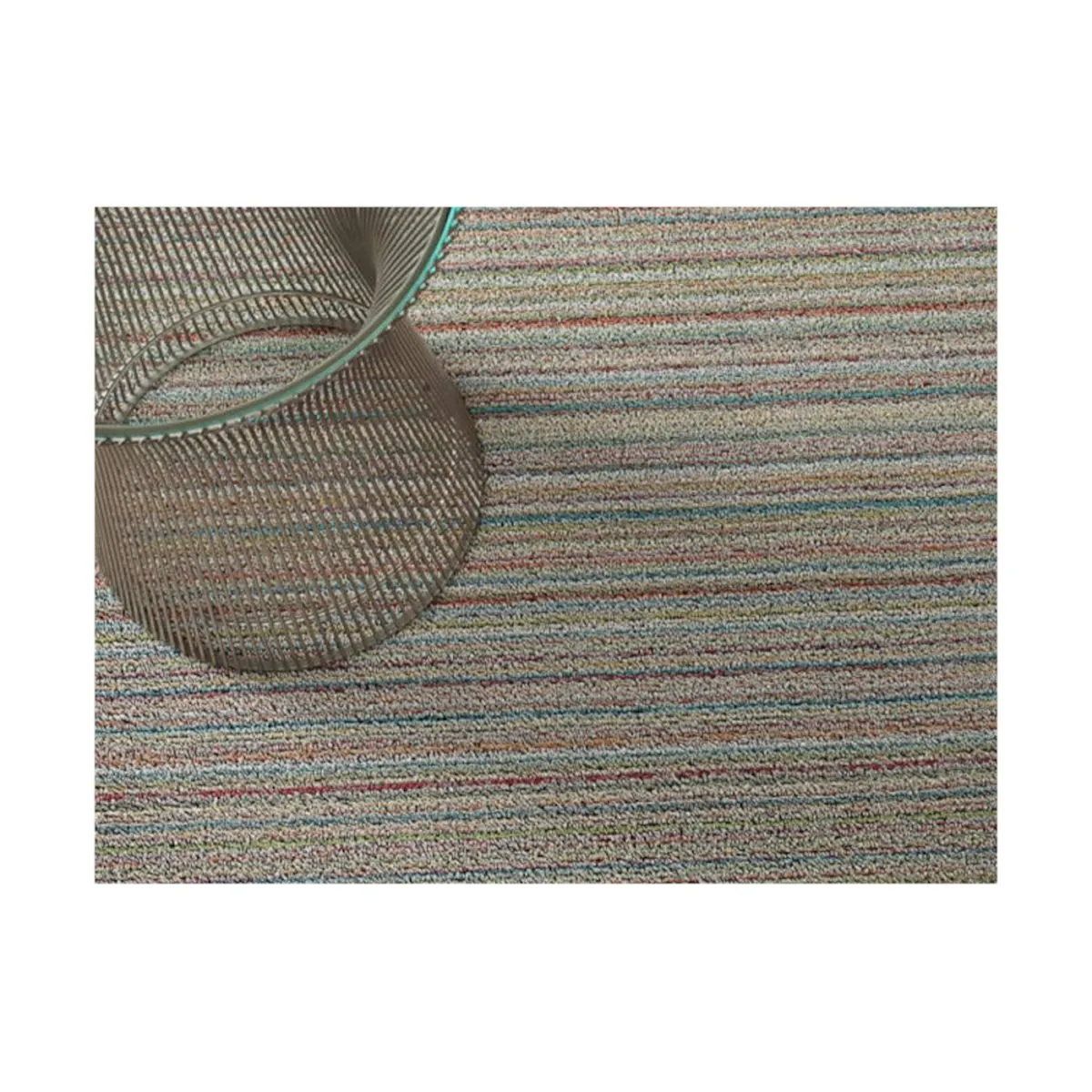 Chilewich Utility Mat Skinny Stripe Soft Multi 61X91cm