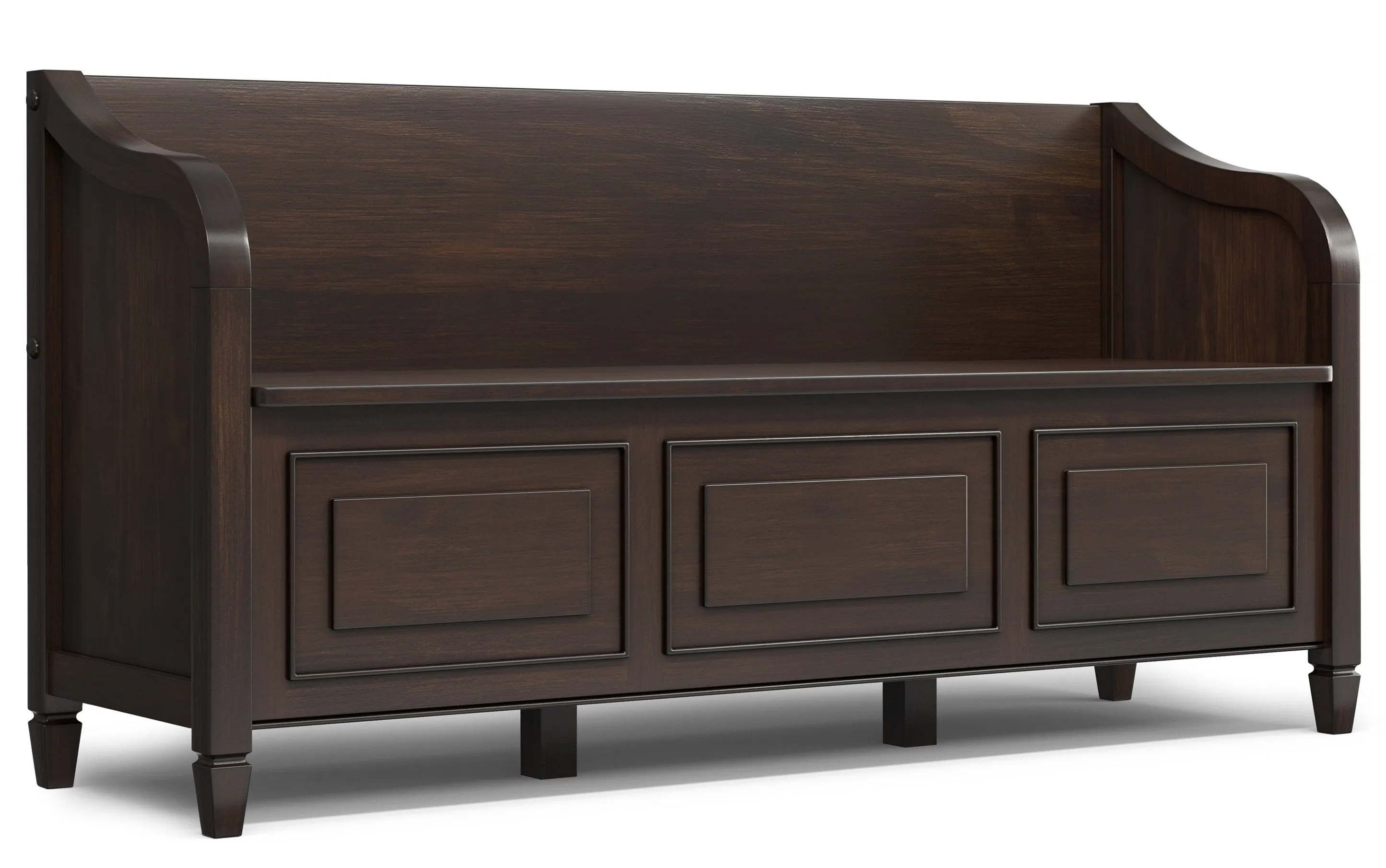 Connaught Wide Entryway Storage Bench