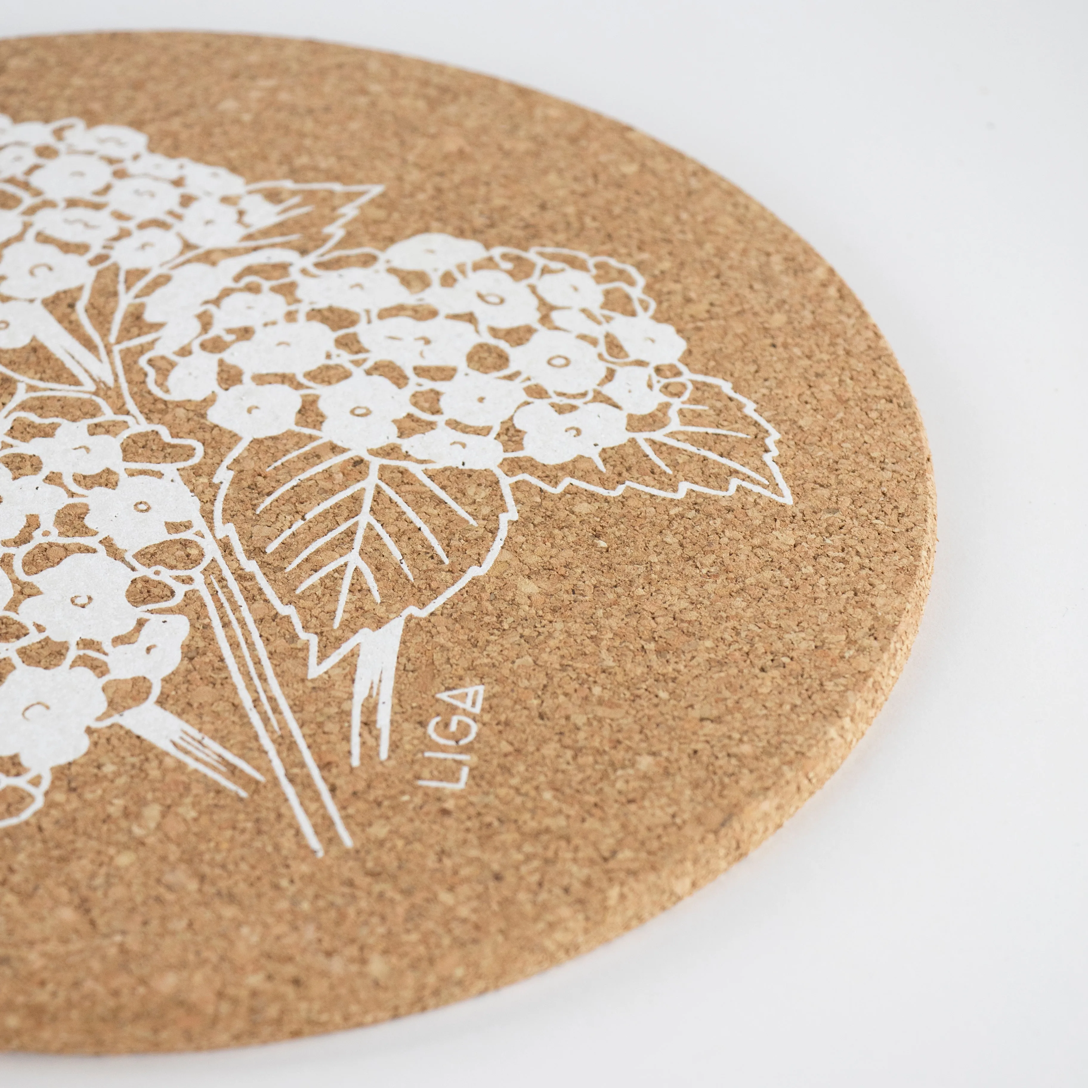 Cork Mats | Hydrangea