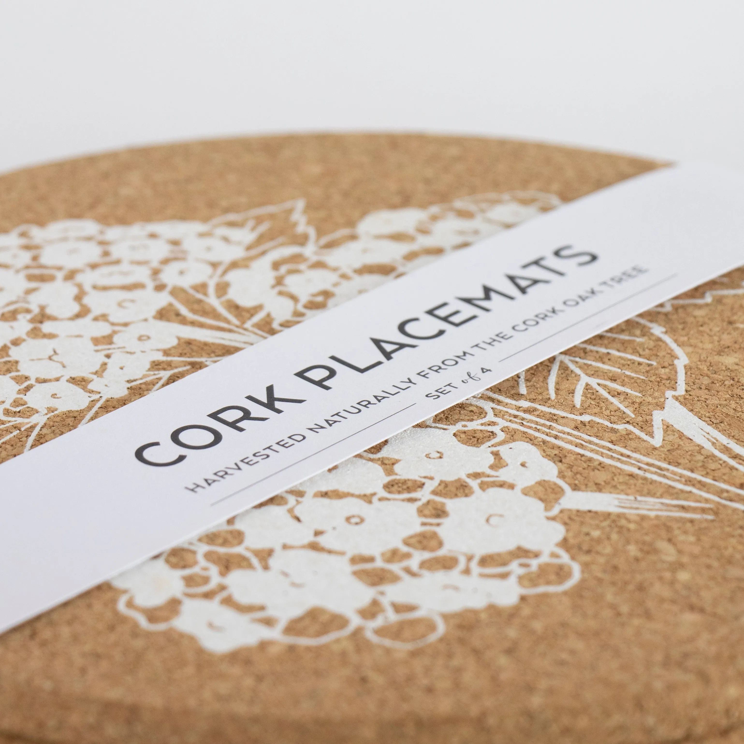 Cork Mats | Hydrangea