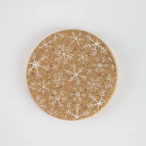 Cork Mats | Snowflake