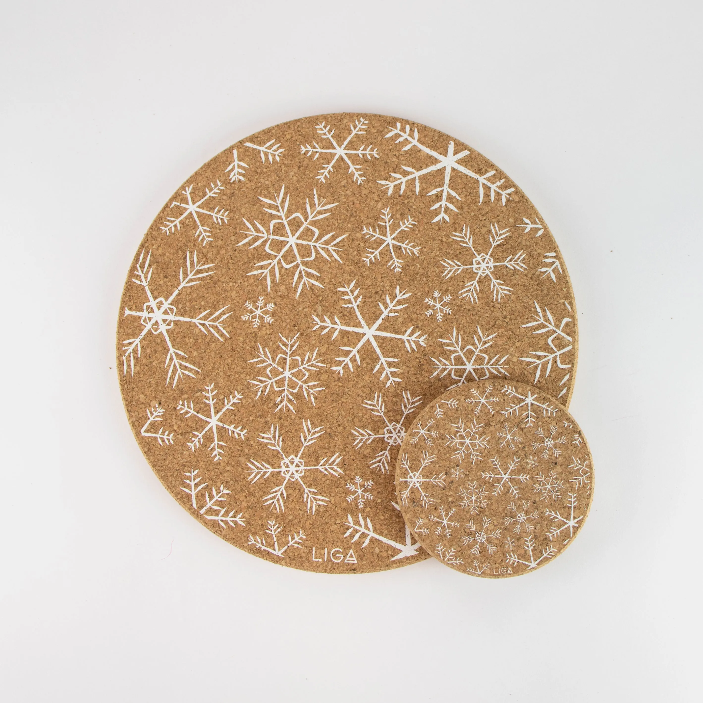 Cork Mats | Snowflake