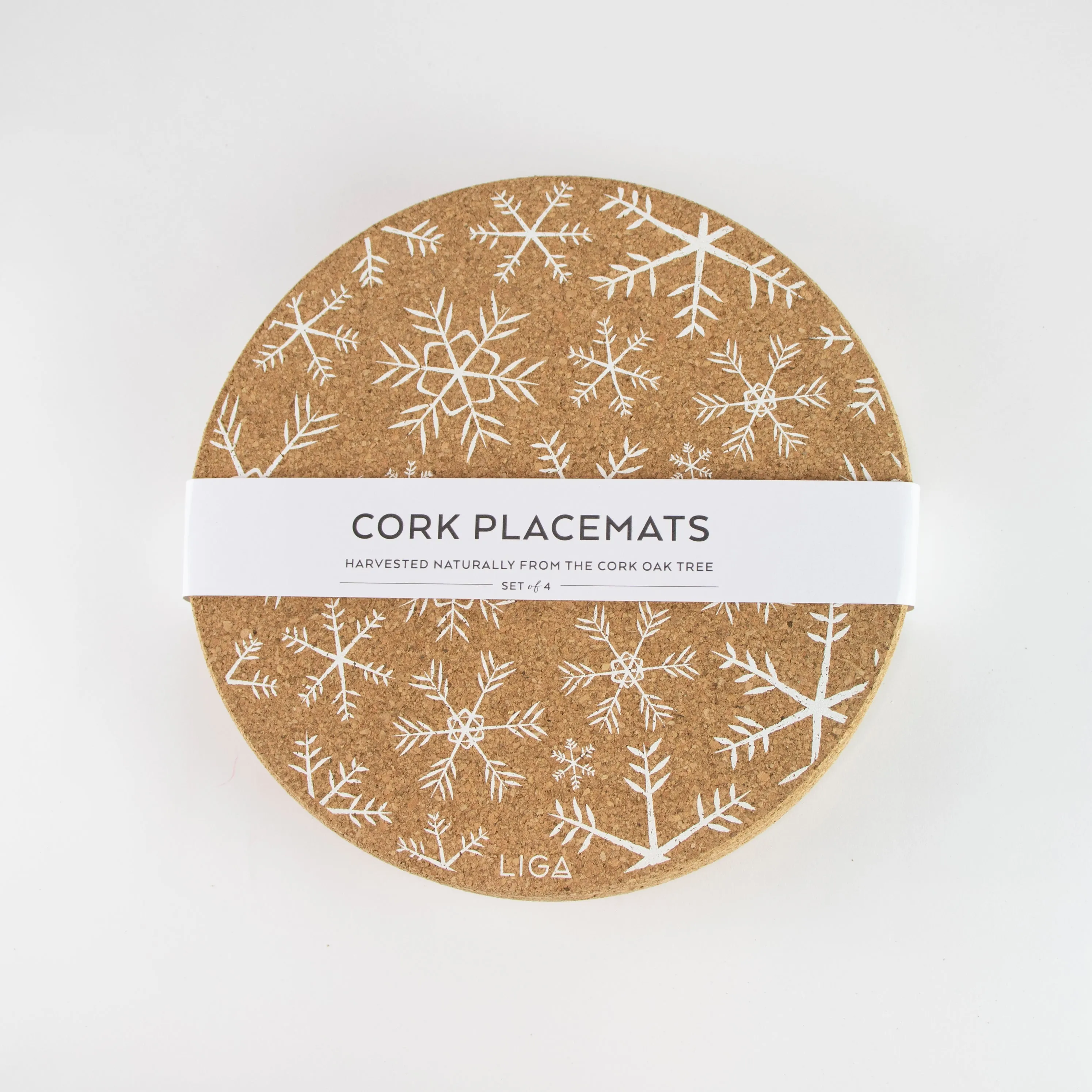 Cork Mats | Snowflake