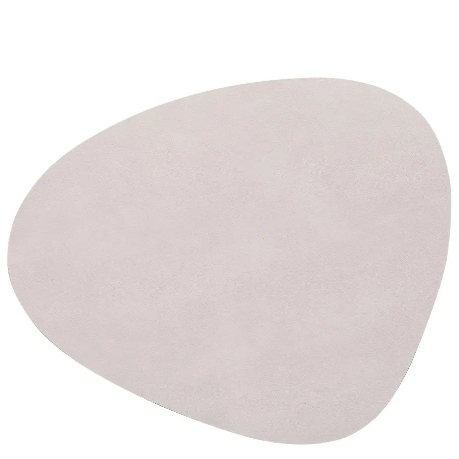 Curve Nupo Leather Table Mats | Earth Tones