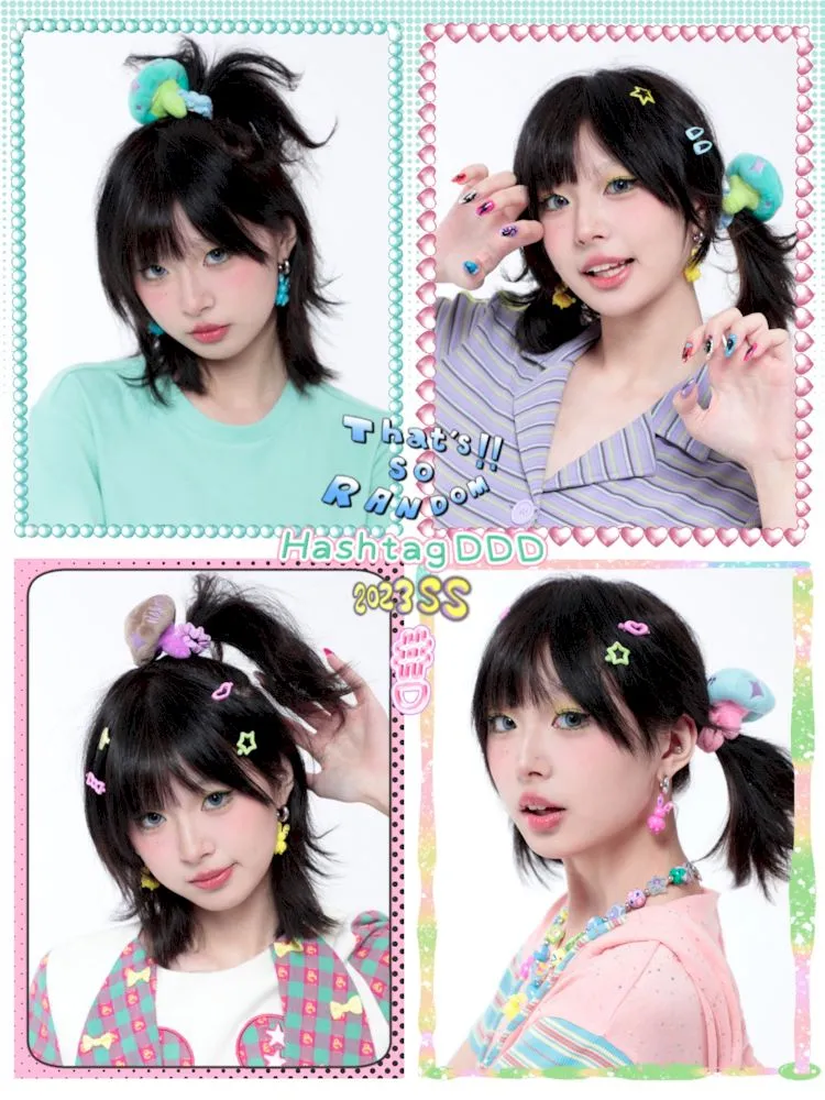 Cute Girls Japanese Accessories Mushroom Hair Bands/Hangings【s0000006563】