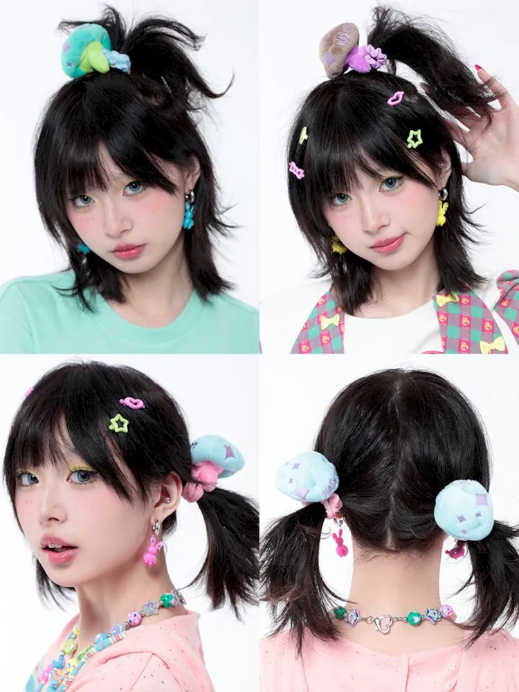 Cute Girls Japanese Accessories Mushroom Hair Bands/Hangings【s0000006563】