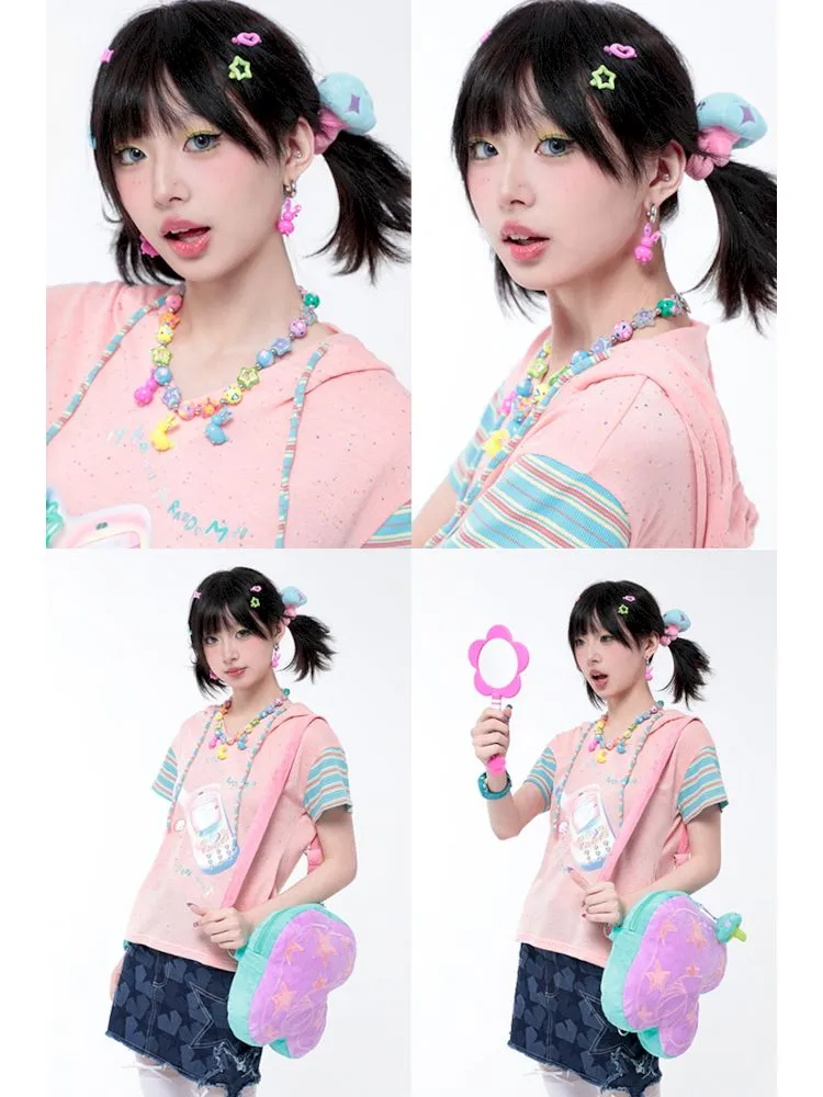 Cute Girls Japanese Accessories Mushroom Hair Bands/Hangings【s0000006563】