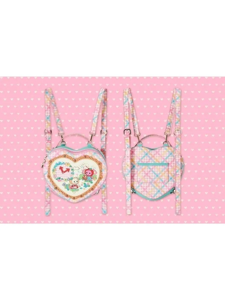 Cute illustration backpack【s0000003725】