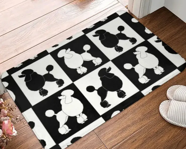 Door Mats many gorgeous designs “Poodle themed” Floor Mats Salon Home Office Kennels Grooming Base Mats Non Slip