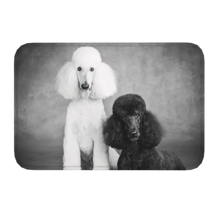 Door Mats many gorgeous designs “Poodle themed” Floor Mats Salon Home Office Kennels Grooming Base Mats Non Slip