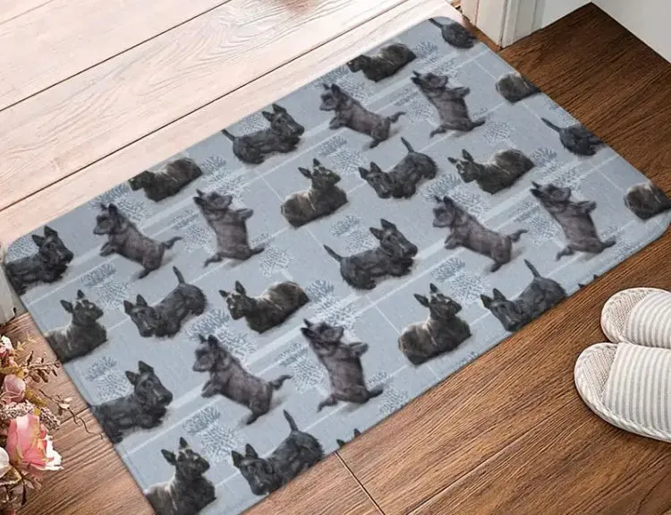 Door Mats many gorgeous designs “Scottish Terrier” “Scottie” themed” Floor Mats Salon Home Office Kennels Grooming Base Mats Non Slip