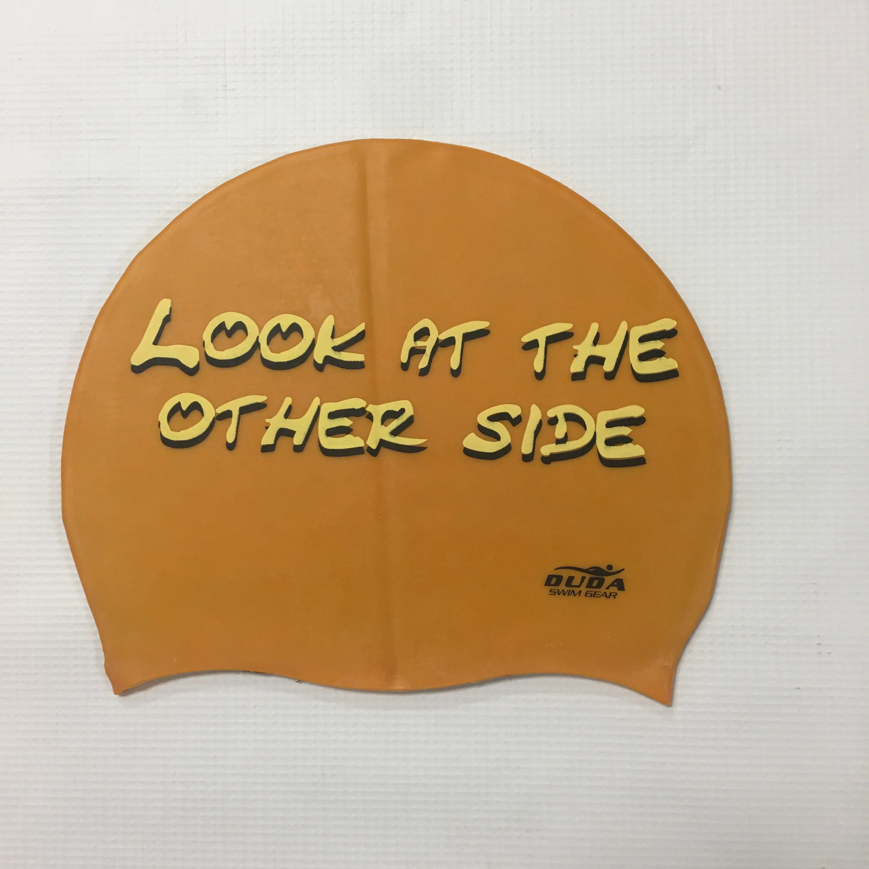 Duda "Made You Look" Swim Cap