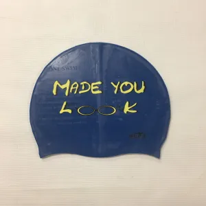 Duda "Made You Look" Swim Cap