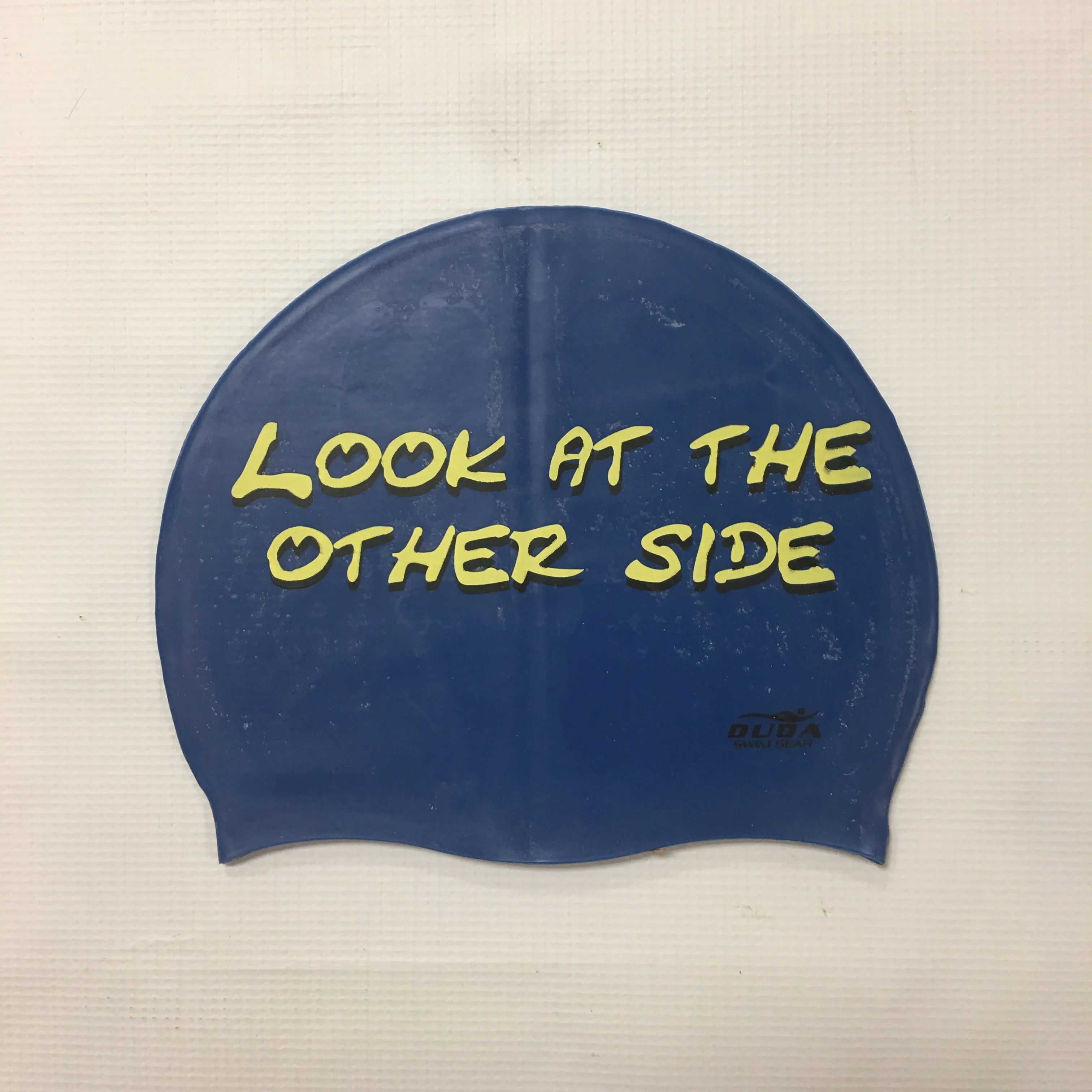 Duda "Made You Look" Swim Cap