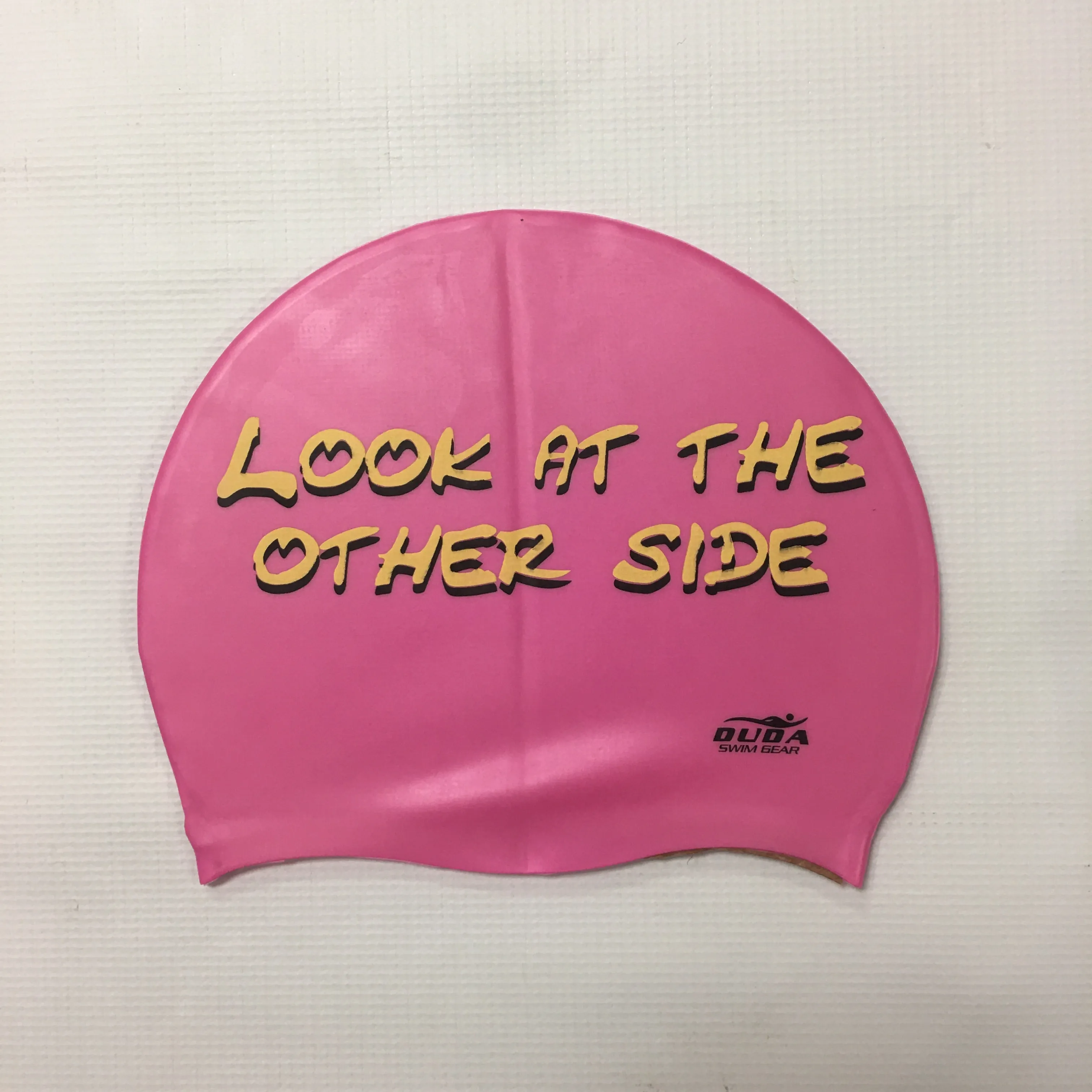 Duda "Made You Look" Swim Cap