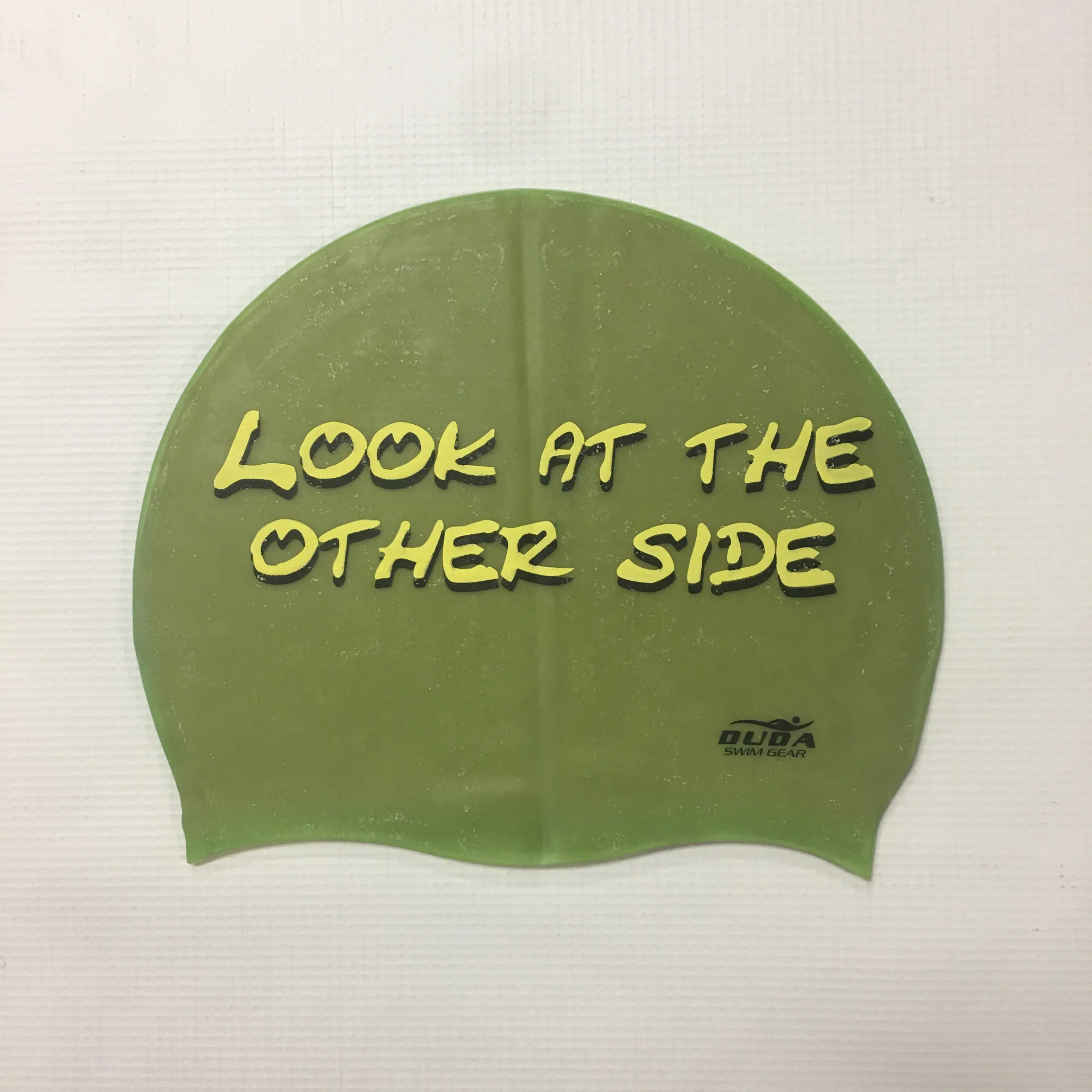 Duda "Made You Look" Swim Cap