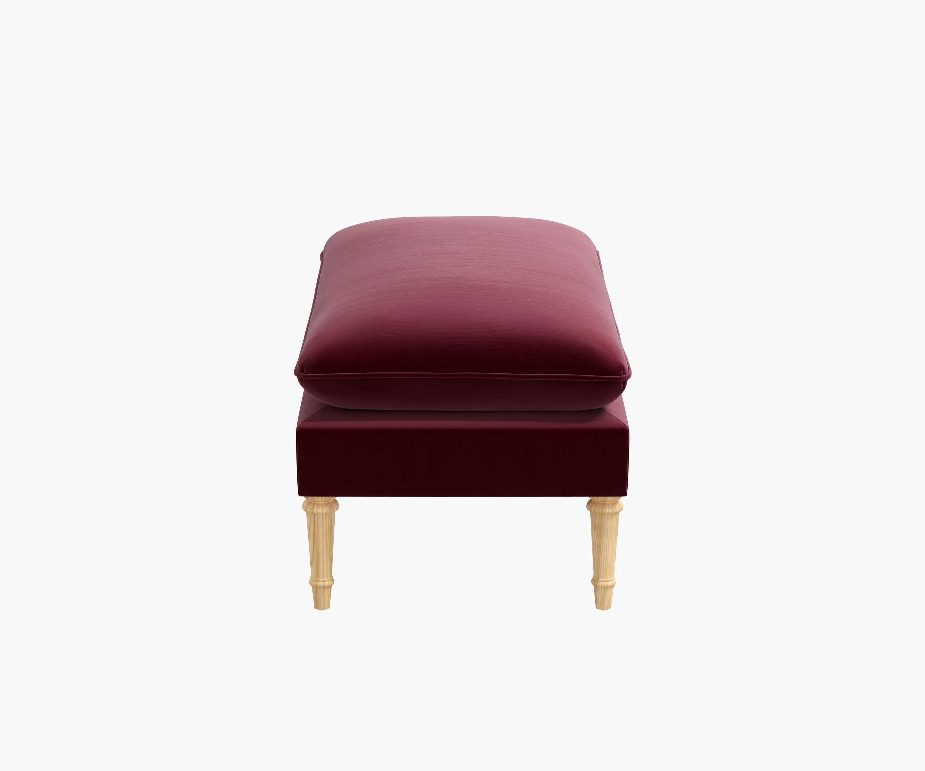 Flora Bench - Plum Velvet