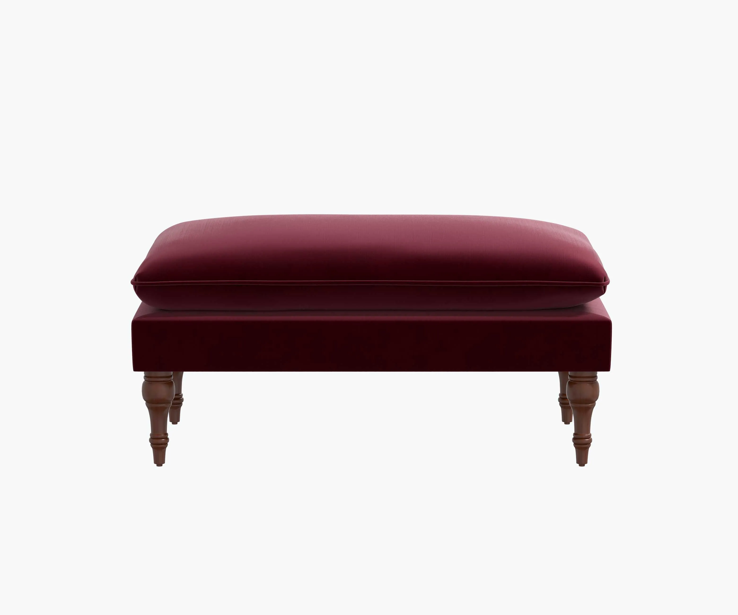 Flora Bench - Plum Velvet