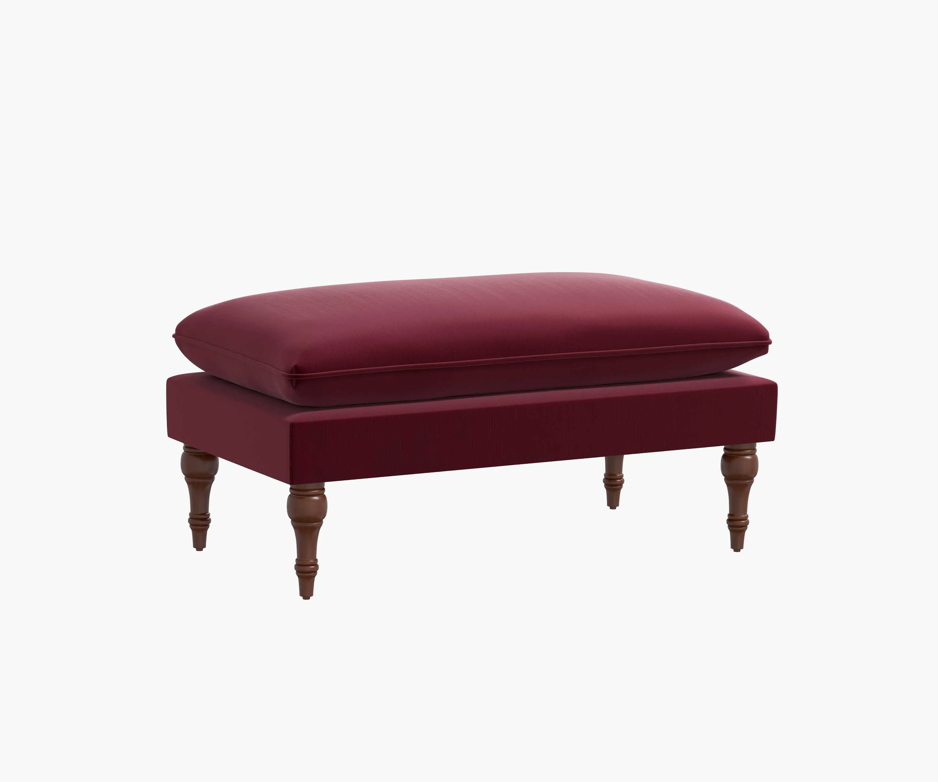 Flora Bench - Plum Velvet