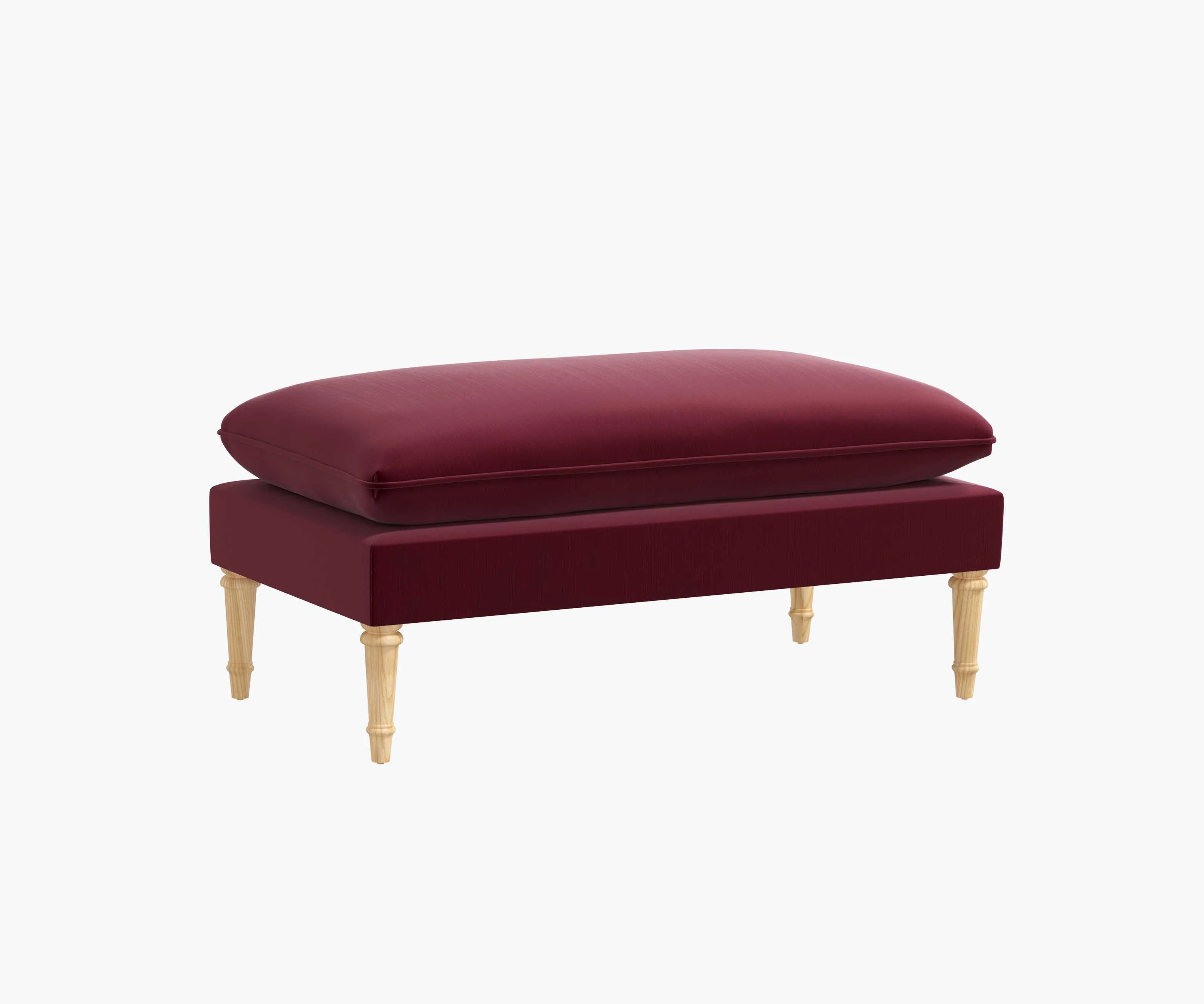 Flora Bench - Plum Velvet