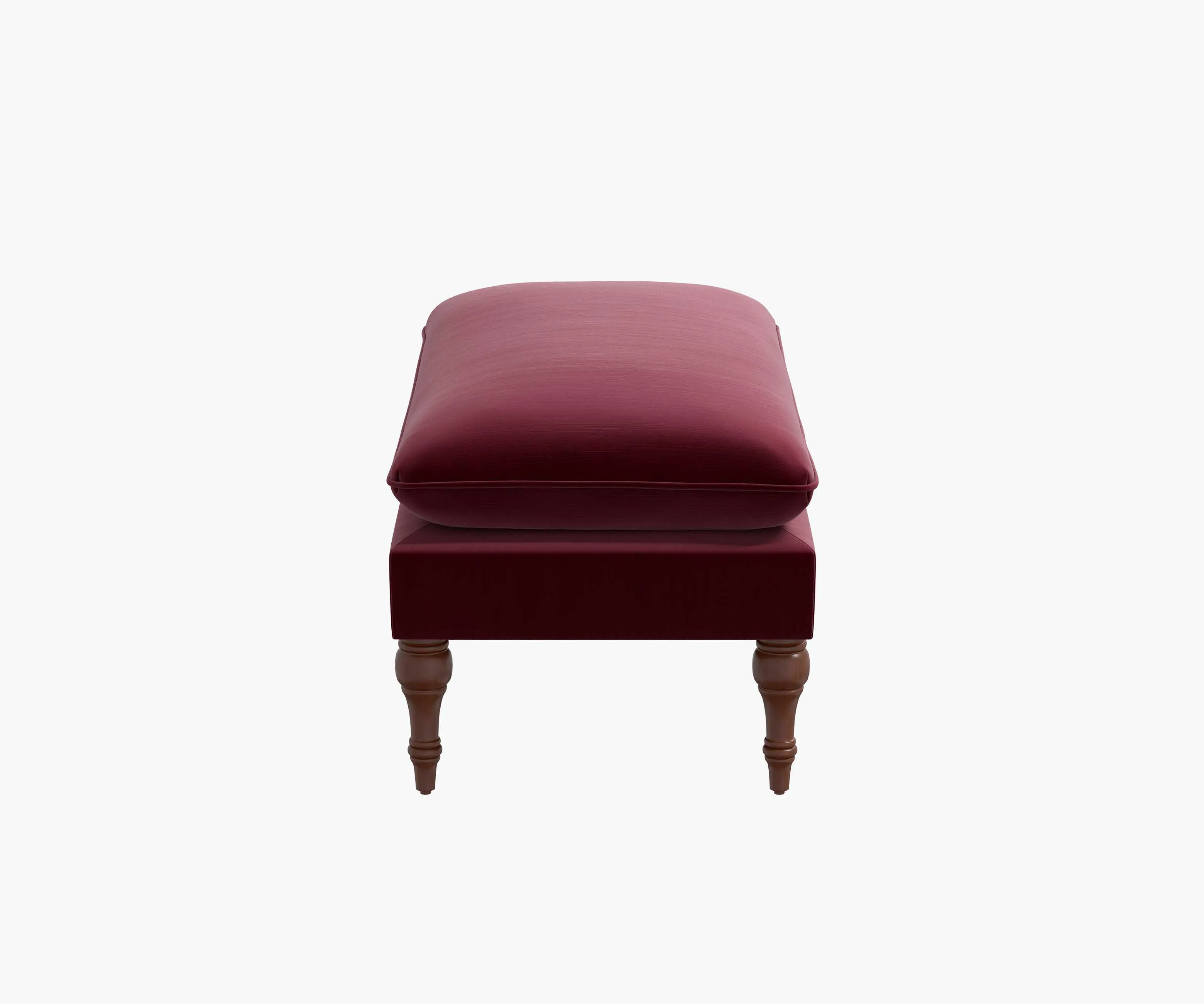 Flora Bench - Plum Velvet