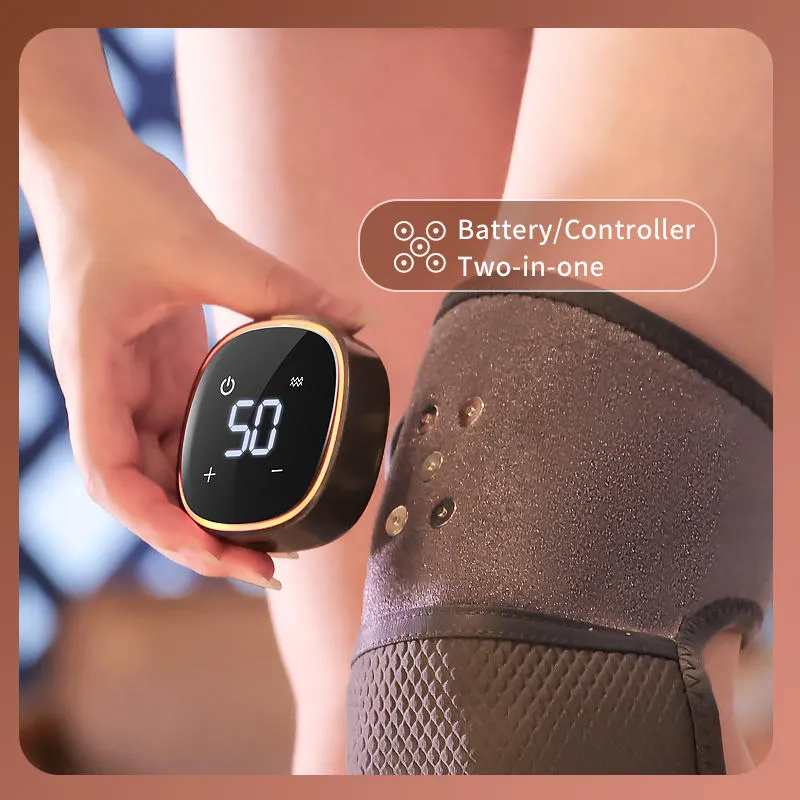 HIVAGI® Electric Heating Knee Massager | Heat Therapy, Vibration, and Joint Pain Relief.