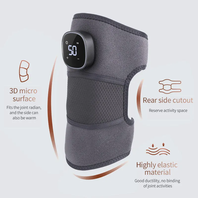 HIVAGI® Electric Heating Knee Massager | Heat Therapy, Vibration, and Joint Pain Relief.