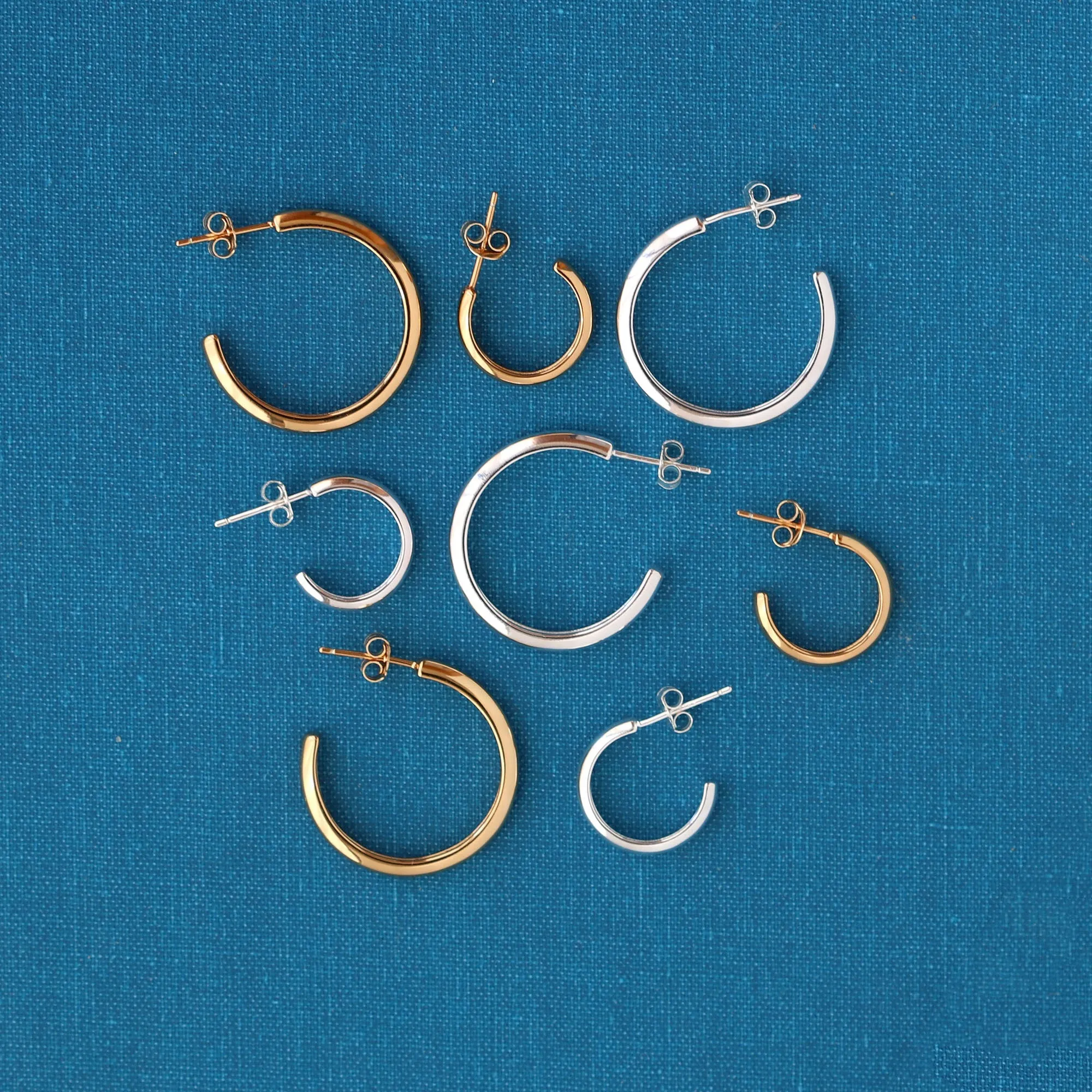 Hollow Hoop Earrings