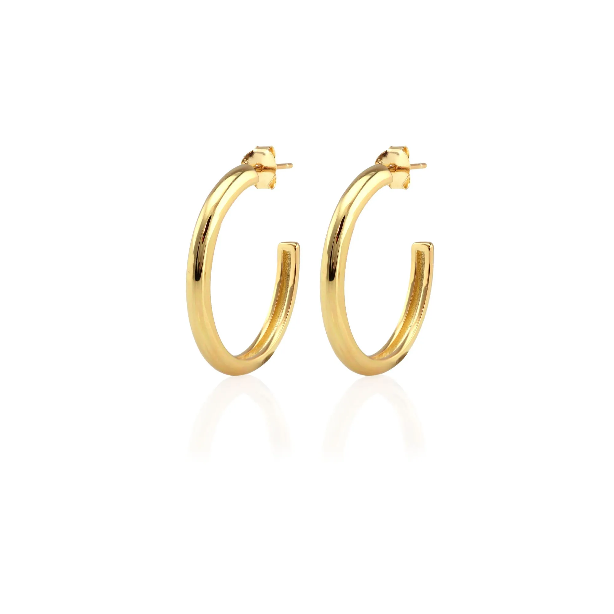 Hollow Hoop Earrings