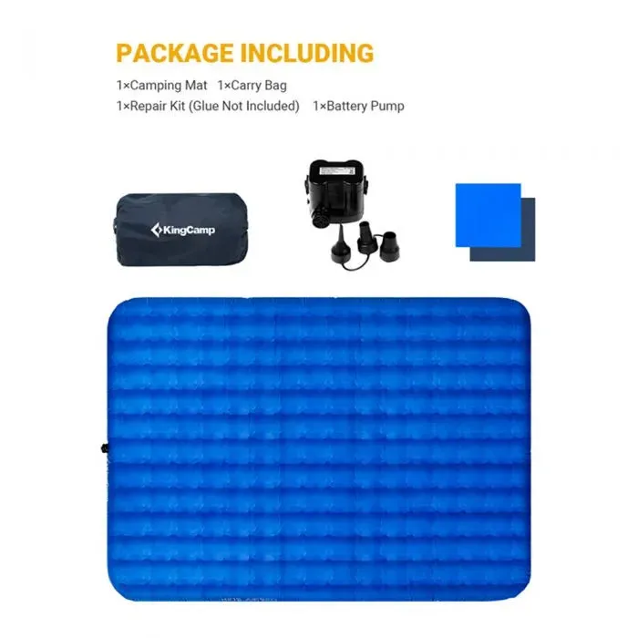 KingCamp Double Air Pad Inflatable Cushion