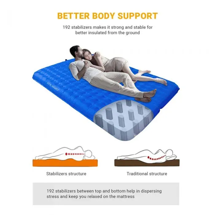 KingCamp Double Air Pad Inflatable Cushion