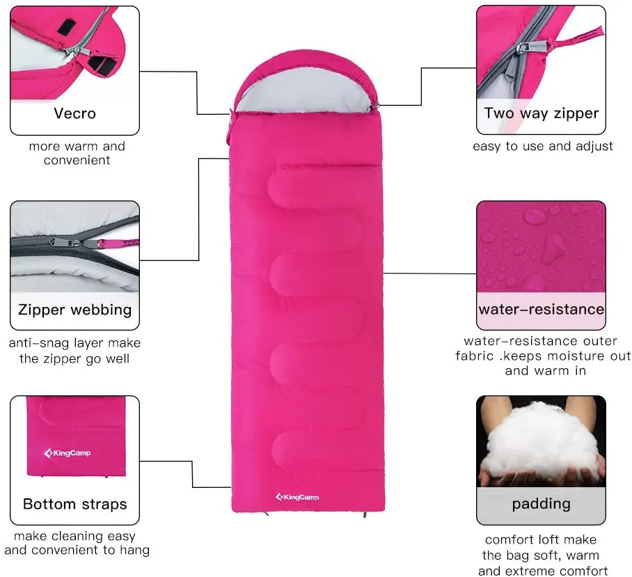 KingCamp Extra Wide 4 Season Sleeping Bag