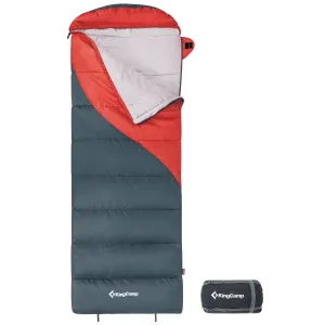 KingCamp VALLEY 330 Hooded Rectangular Sleeping Bag